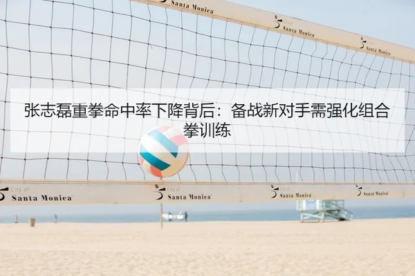 张志磊重拳命中率下降背后：备战新对手需强化组合拳训练